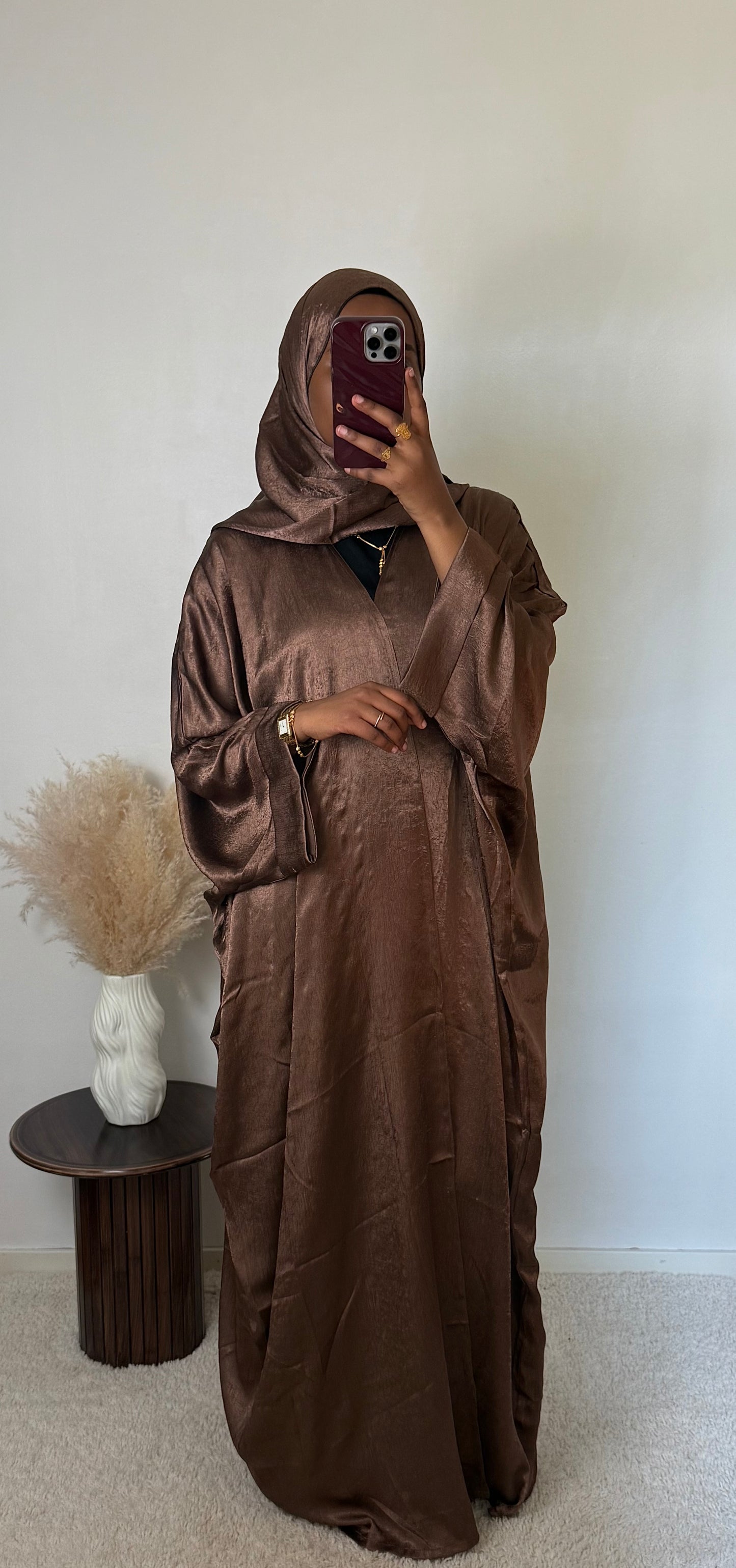 Satin Luxe Abaya