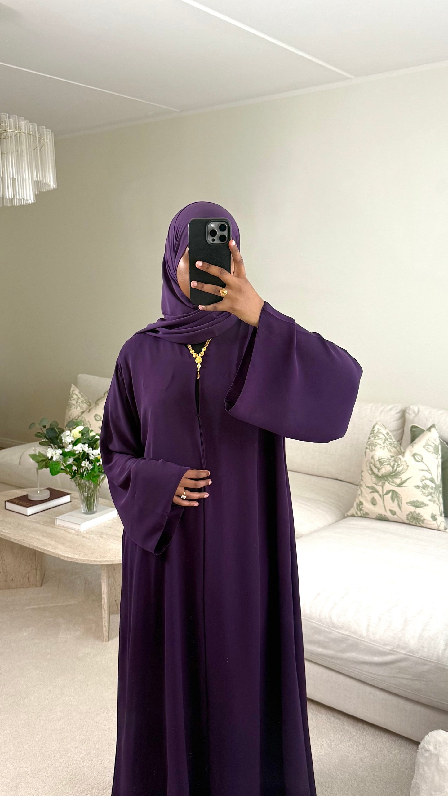 Chiffon Abaya