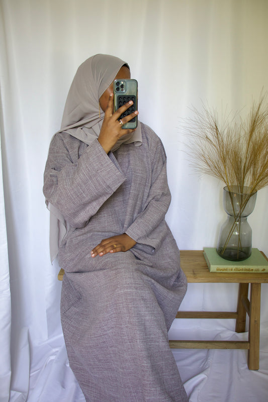 Linen Abaya