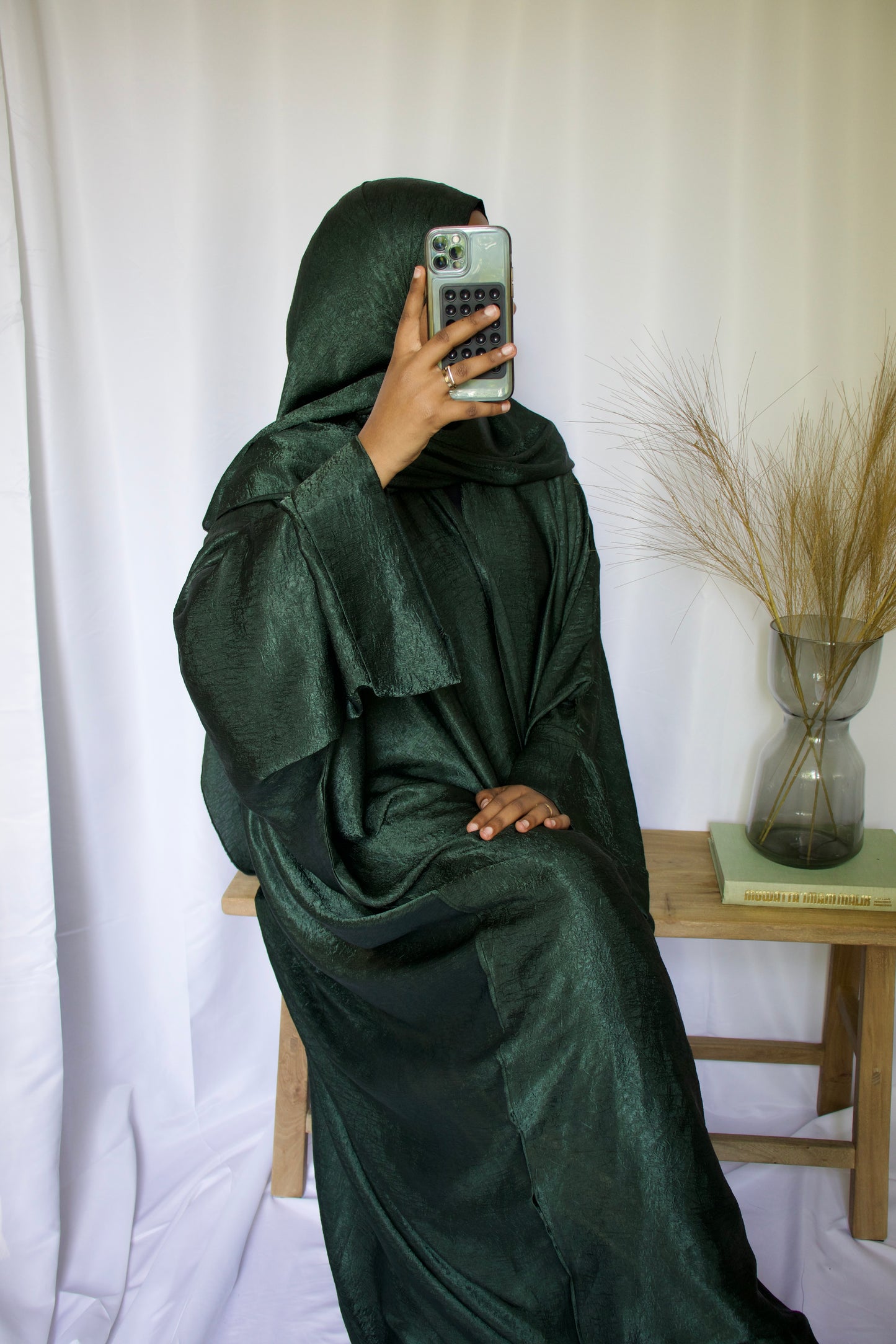 Satin Luxe Abaya