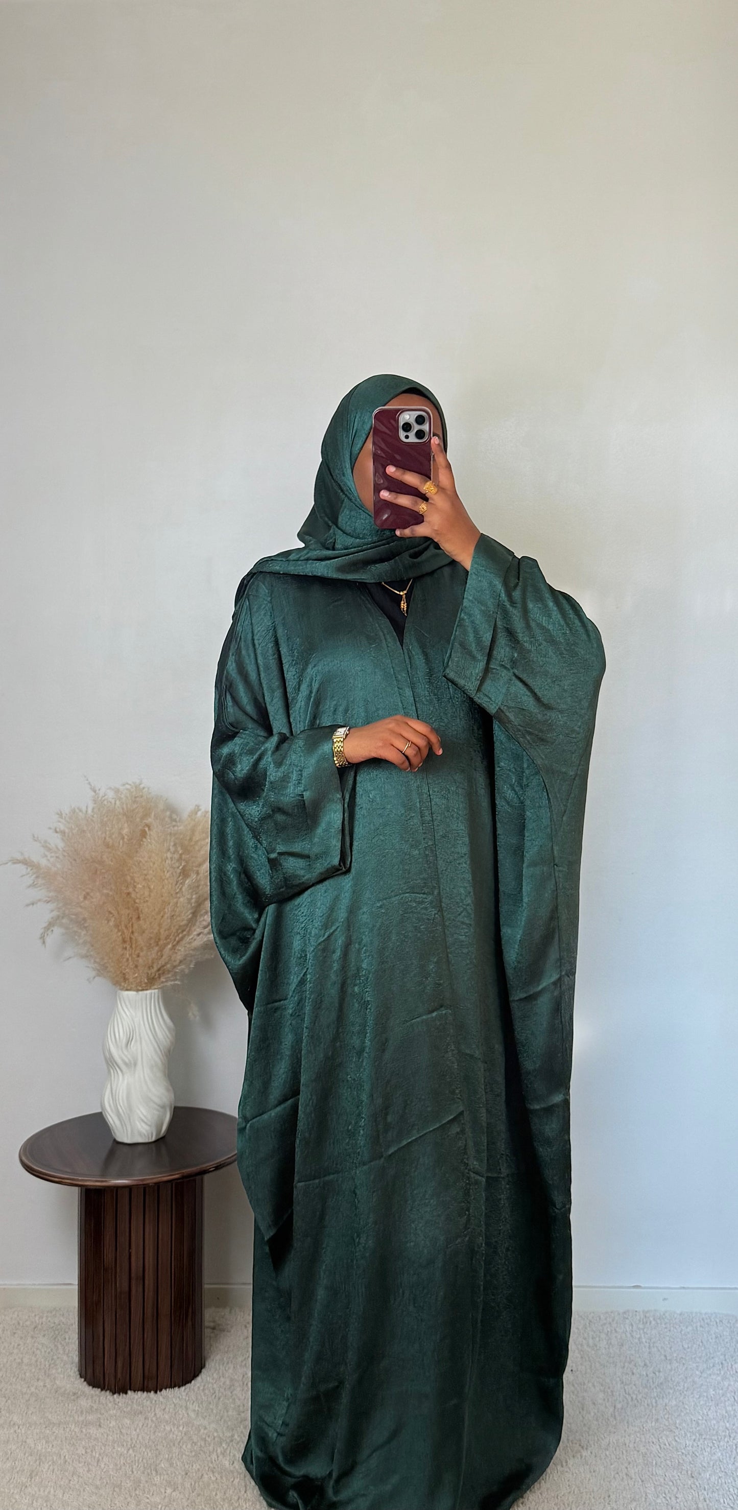 Satin Luxe Abaya