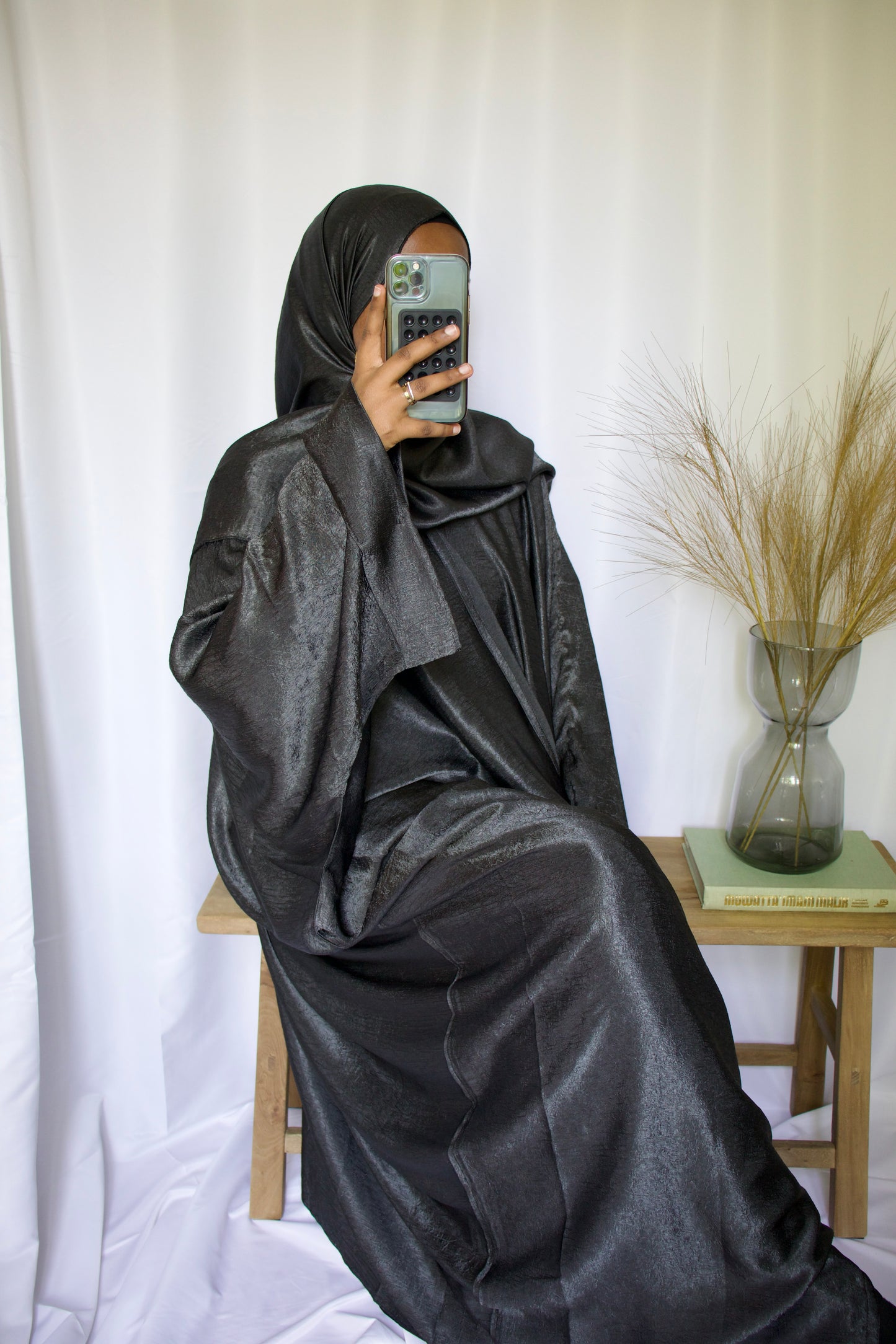 Satin Luxe Abaya