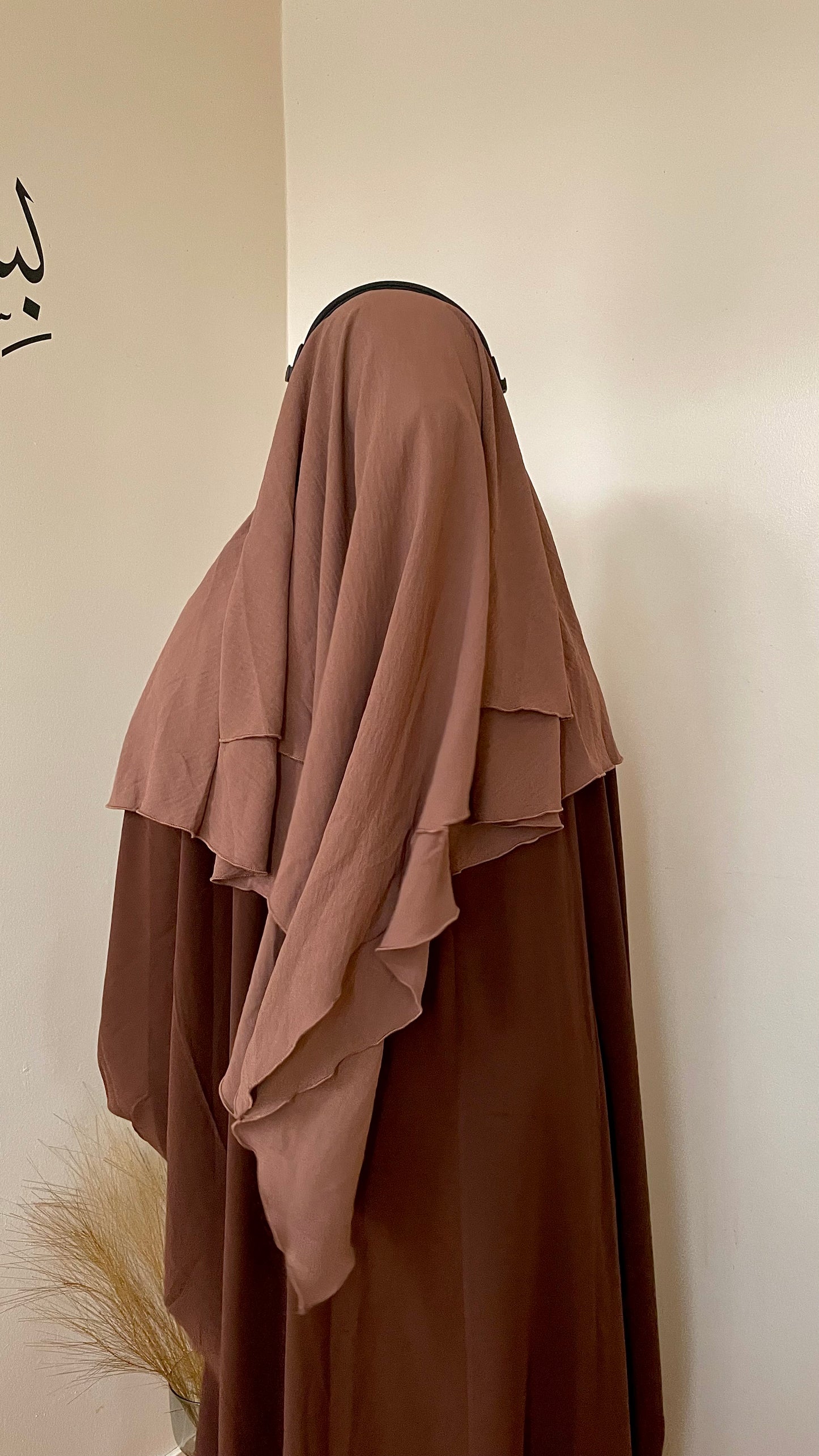 Nyra khimar (Coffee)