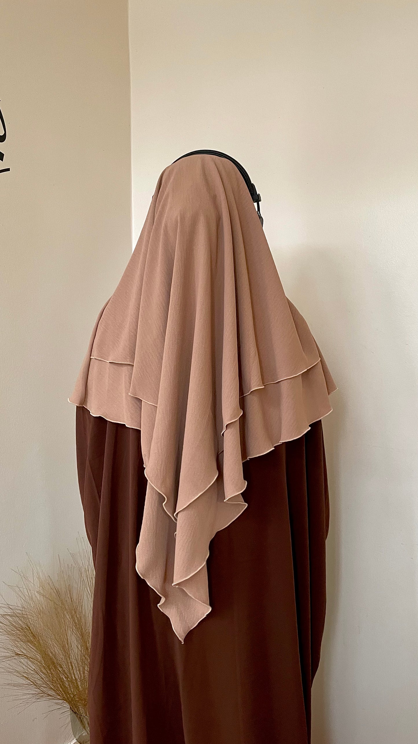 Nyra khimar (Khaki)